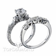 Diamond Engagement Set Mounting Style BD5105. Diamond Engagement Ring Setting & Wedding Band Set BD5105, Matching Sets. Engagement Ring Settings. Top Diamonds & Jewelry