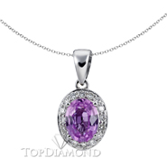 Pink Sapphire Pendant P0823. Pink Sapphire Pendant P0823, Gemstone Pendants. Gemstone Jewelry. Top Diamonds & Jewelry