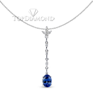 Blue Sapphire Pendant P0928. Blue Sapphire Pendant P0928, Gemstone Pendants. Gemstone Jewelry. Top Diamonds & Jewelry