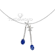 Blue Sapphire Pendant P0925. Blue Sapphire Pendant P0925, Gemstone Pendants. Gemstone Jewelry. Top Diamonds & Jewelry