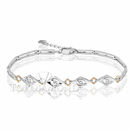 Diamond 18K White Gold Bracelet  L1747. Diamond 18K White Bracelet  L1747, Diamond Bracelets. Bracelets. Top Diamonds & Jewelry