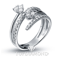 18K White Gold Diamond Ring R2212. R2212EW50D, Diamond Rings. Diamond Jewelry. Hung Phat Diamonds & Jewelry