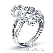 18K White Gold Diamond Ring R2222. R2222EW50D, Diamond Rings. Diamond Jewelry. Hung Phat Diamonds & Jewelry
