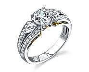Simon G Engagement Ring Setting LP1744-$300 GIFT CARD INCLUDED WITH PURCHASE. LP1744, Engagement Rings. Simon G. Hung Phat Diamonds & Jewelry
