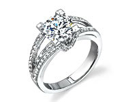 Simon G Engagement Ring Setting NR286-$300 GIFT CARD INCLUDED WITH PURCHASE. NR286, Engagement Rings. Simon G. Hung Phat Diamonds & Jewelry