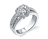 Simon G Engagement Ring Setting MR1445-$300 GIFT CARD INCLUDED WITH PURCHASE. MR1445, Engagement Rings. Simon G. Hung Phat Diamonds & Jewelry