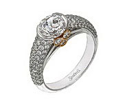 Simon G Engagement Ring Setting MR1537-$300 GIFT CARD INCLUDED WITH PURCHASE. MR1537, Engagement Rings. Simon G. Hung Phat Diamonds & Jewelry