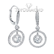 Diamond Dangling Earrings E1301. Diamond Dangling Earrings E1301, Dangle Earrings. Earrings. Top Diamonds & Jewelry
