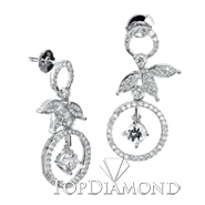 Diamond Dangling Earrings Setting E1303. Diamond Dangling Earrings Setting E1303, Dangle Earrings. Earrings. Top Diamonds & Jewelry