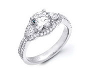 Simon G Engagement Ring Setting TR382-$300 GIFT CARD INCLUDED WITH PURCHASE. TR382, Engagement Rings. Simon G. Hung Phat Diamonds & Jewelry