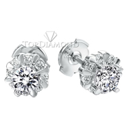 Diamond Stud Earrings Setting E0348. Diamond Stud Earrings Setting E0348, Diamond Earrings. Earrings. Top Diamonds & Jewelry