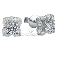 Diamond Stud Earrings E1563. Diamond Stud Earrings E1563, Diamond Earrings. Earrings. Top Diamonds & Jewelry