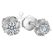Diamond Stud Earrings Setting E1538. Diamond Stud Earrings Setting E1538, Diamond Earrings. Earrings. Top Diamonds & Jewelry