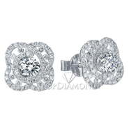 Diamond Stud Earrings Style E1357. Diamond Stud Earrings Style E1357, Diamond Earrings. Earrings. Top Diamonds & Jewelry