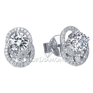 Diamond Stud Earrings Style E1355. Diamond Stud Earrings Style E1355, Diamond Earrings. Earrings. Top Diamonds & Jewelry