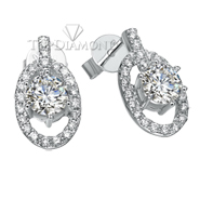 Diamond Stud Earrings Style Setting E1286. Diamond Stud Earrings Style Setting E1286, Diamond Earrings. Earrings. Top  Diamonds & Jewelry