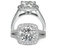 Ritani Bella Vita Engagement Ring Setting – 1R3152KR-$1000 GIFT CARD INCLUDED WITH PURCHASE. 
