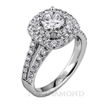 Scott Kay Halo Engagement Ring Setting M1747R310-$1000 GIFT CARD INCLUDED WITH PURCHASE. 