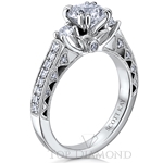 Scott Kay Filigree Engagement Ring Setting M1824R510 - $500 GIFT CARD INCLUDED WITH PURCHASE. 