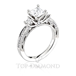 Scott Kay Filigree Engagement Ring Setting M2014QR310 - $500 GIFT CARD INCLUDED WITH PURCHASE. 