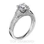 Scott Kay Classic Diamond Engagement Ring Setting M1604R310 - $500 GIFT CARD INCLUDED WITH PURCHASE. 