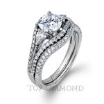 Simon G Engagement Ring Setting LP1923-$500 GIFT CARD INCLUDED WITH PURCHASE. 