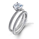 Simon G Engagement Ring Setting PR108-$100 GIFT CARD INCLUDED WITH PURCHASE. 