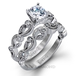 Simon G Engagement Ring Setting TR473-$100 GIFT CARD INCLUDED WITH PURCHASE. 