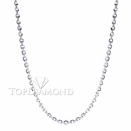 18K White Gold Chain C1614. 18K White Gold Chain C1614, Chains. Necklaces & Pendants. Top Diamonds & Jewelry