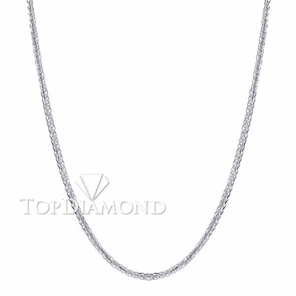 18K White Gold Chain C1616. 18K White Gold Chain C1616, Chains. Necklaces & Pendants. Top Diamonds & Jewelry