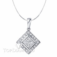 18K White Gold Diamond Pendant Style P0815. 18K White Gold Diamond Pendant Style P0815, Diamond Pendants. Necklaces & Pendants. Top Diamonds & Jewelry