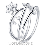 18K White Gold Diamond Ring R1872. 