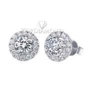 Diamond Stud Earrings Setting E1379. Diamond Stud Earrings Setting E1379, Diamond Earrings. Earrings. Top Diamonds & Jewelry