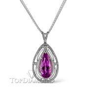 Simon G TP255 Gemstone Pendant - $1000 GIFT CARD INCLUDED WITH PURCHASE. Simon G TP255 Gemstone Pendant - $1000 GIFT CARD INCLUDED WITH PURCHASE, Pendants. Simon G. Top Diamonds & Jewelry