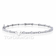Diamond 18K White Gold Bracelet L1259. Diamond 18K White Gold Bracelet L1259, Diamond Bracelets. Bracelets. Top Diamonds & Jewelry