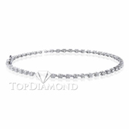 Diamond 18K White Gold Bracelet L1260. Diamond 18K White Gold Bracelet L1260, Diamond Bracelets. Bracelets. Top Diamonds & Jewelry