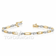 Diamond 18K White Gold Bracelet L1269. Diamond 18K White Gold Bracelet L1269, Diamond Bracelets. Bracelets. Top Diamonds & Jewelry