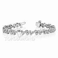 Diamond 18K White Gold Bracelet L1287. Diamond 18K White Gold Bracelet L1287, Diamond Bracelets. Bracelets. Top Diamonds & Jewelry