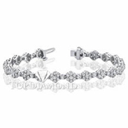 Diamond 18K White Gold Bracelet L1297. Diamond 18K White Gold Bracelet L1297, Diamond Bracelets. Bracelets. Top Diamonds & Jewelry