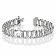 Diamond 18K White Gold Bracelet L1317. Diamond 18K White Gold Bracelet L1317, Diamond Bracelets. Bracelets. Top Diamonds & Jewelry