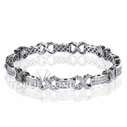 Diamond 18K White Gold Bracelet L1324. Diamond 18K White Gold Bracelet L1324, Diamond Bracelets. Bracelets. Top Diamonds & Jewelry