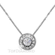 18k White Gold Diamond Pendant P0882. 18k White Gold Diamond Pendant P0882, Diamond Pendants. Necklaces & Pendants. Hung Phat Diamonds & Jewelry