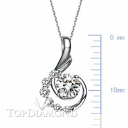 18K White Gold Diamond Pendant Setting P2569. 18K White Gold Diamond Pendant Setting P2569, Diamond Pendants. Necklaces & Pendants. Top Diamonds & Jewelry