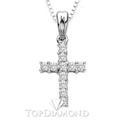 18K White Gold Diamond Pendant P1998. 18K White Gold Diamond Pendant P1998, Diamond Pendants. Necklaces & Pendants. Top Diamonds & Jewelry
