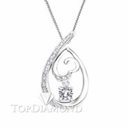18K White Gold Diamond Pendant P2015. 18K White Gold Diamond Pendant P2015, Diamond Pendants. Necklaces & Pendants. Top Diamonds & Jewelry
