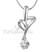 18K White Gold Diamond Pendant P2164. 18K White Gold Diamond Pendant P2164, Diamond Pendants. Necklaces & Pendants. Top Diamonds & Jewelry