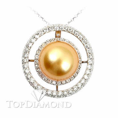 Pearl & Diamond Pendant P2422. Pearl & Diamond Pendant P2422, Pearl Pendants. Pearl Jewelry. Top Diamonds & Jewelry