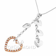 18K White Gold Diamond Necklace N1714. 18K White Gold Diamond Pendant N1714, Diamond Pendants. Necklaces & Pendants. Top Diamonds & Jewelry