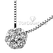 18K White Gold Diamond Pendant P2218. 18K White Gold Diamond Pendant P2218, Diamond Pendants. Necklaces & Pendants. Top Diamonds & Jewelry