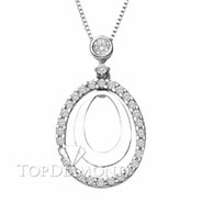 18K White Gold Diamond Pendant P2276. 18K White Gold Diamond Pendant P2276, Diamond Pendants. Necklaces & Pendants. Top Diamonds & Jewelry